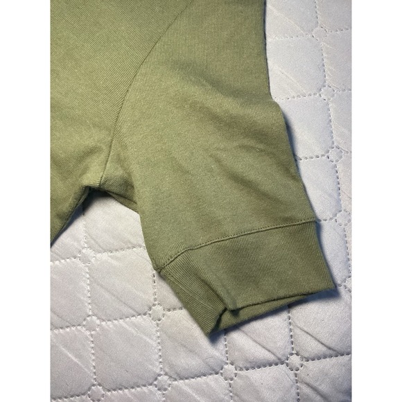 Lauren Ralph Lauren Size Med Dress Army Green 100% Cotton - Picture 2 of 4